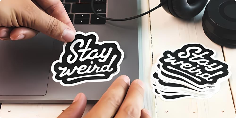 Custom stiker-printing makes your brand stick